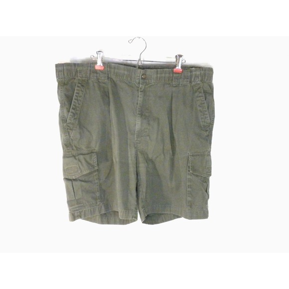 Tommy Bahama Other - Tommy Bahama Shorts Mens M Army Green Cargo Drawstring Zip Hiking Gorpcore Skate